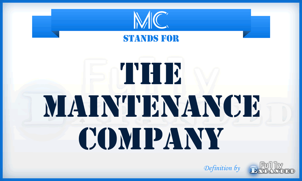 MC - The Maintenance Company