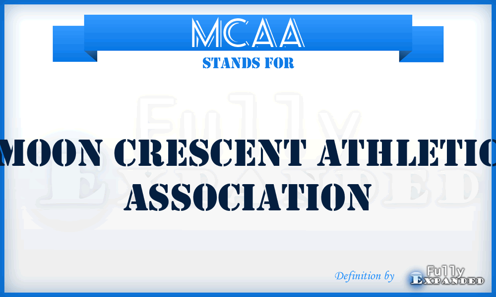 MCAA - Moon Crescent Athletic Association