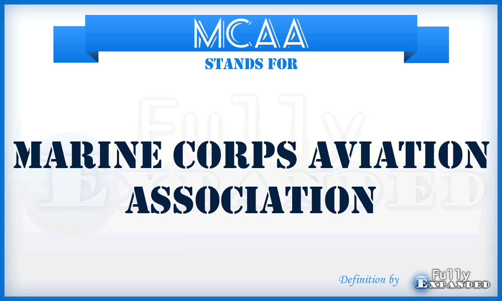 MCAA - Marine Corps Aviation Association