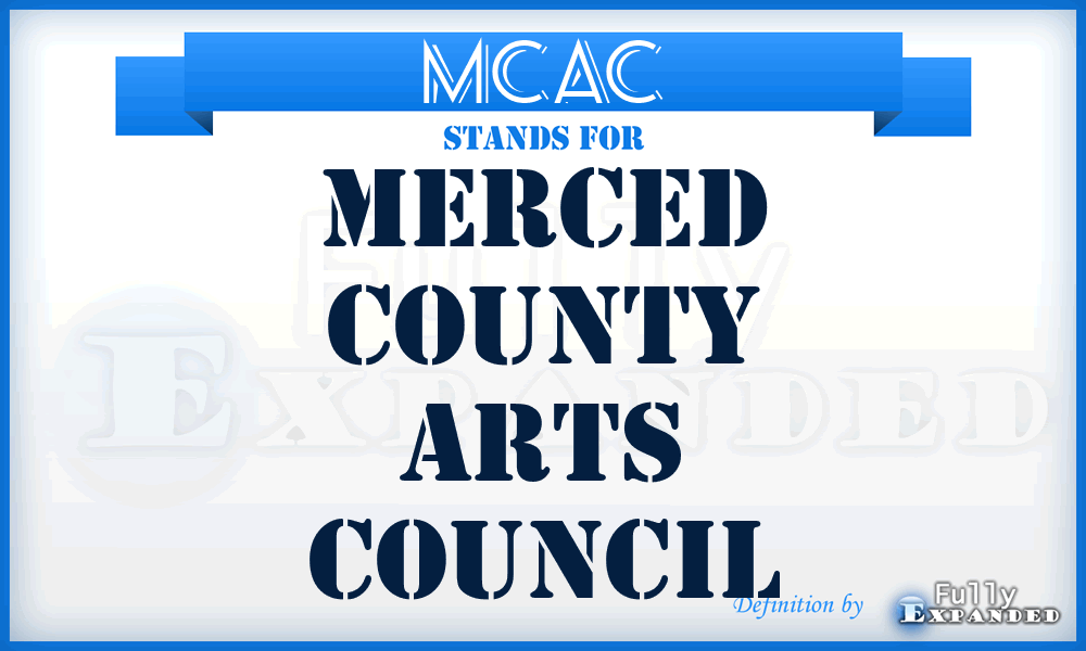 MCAC - Merced County Arts Council