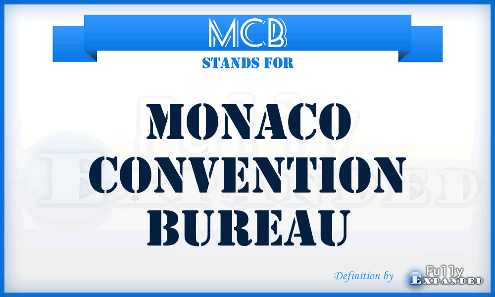 MCB - Monaco Convention Bureau