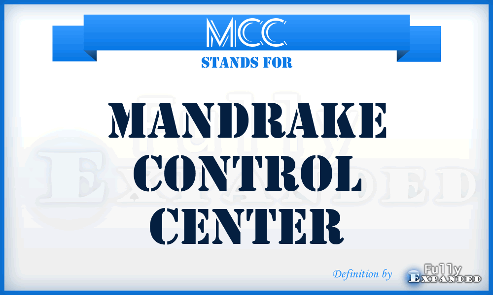 MCC - Mandrake Control Center