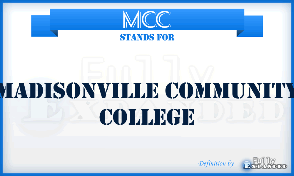 MCC - Madisonville Community College