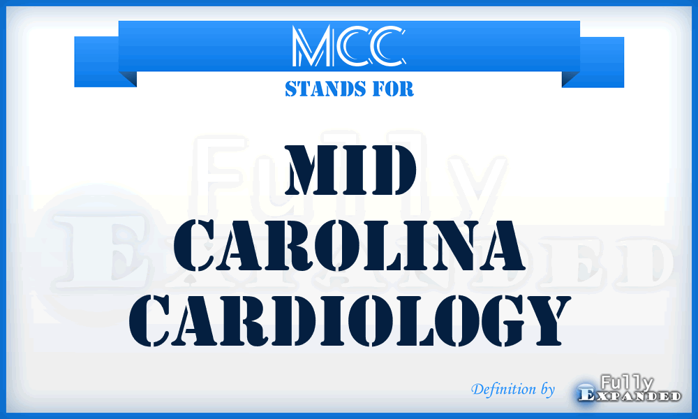 MCC - Mid Carolina Cardiology