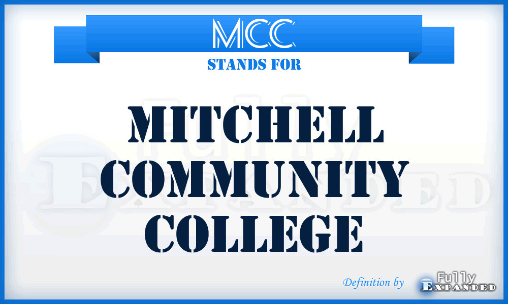 MCC - Mitchell Community College