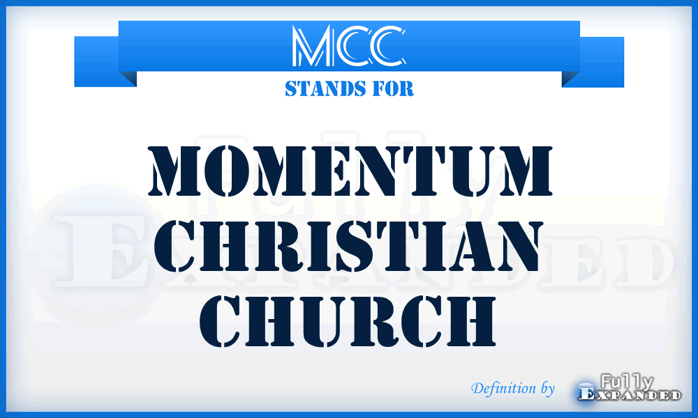 MCC - Momentum Christian Church