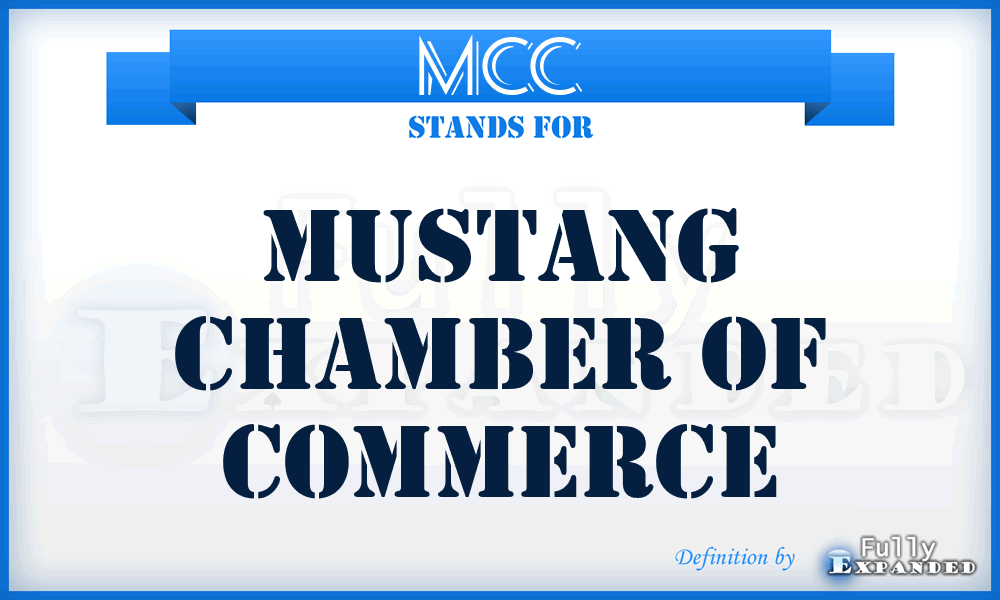 MCC - Mustang Chamber of Commerce