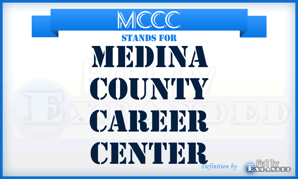 MCCC - Medina County Career Center