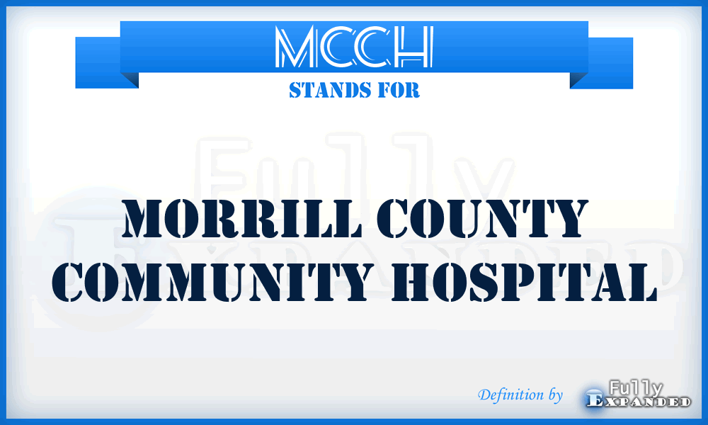 MCCH - Morrill County Community Hospital