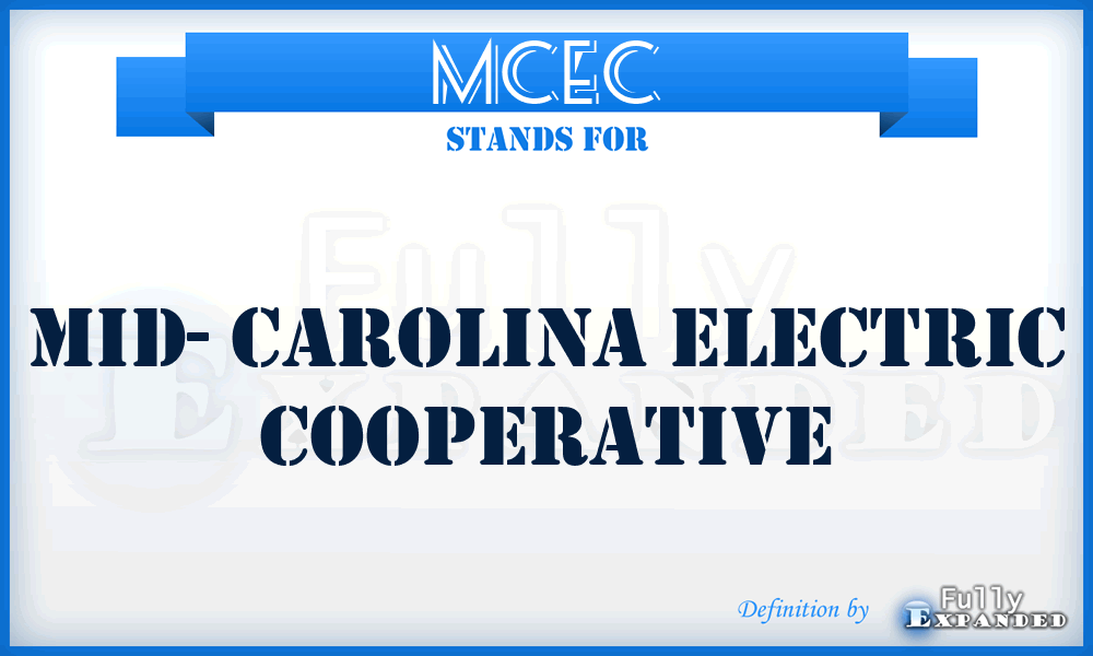 MCEC - Mid- Carolina Electric Cooperative