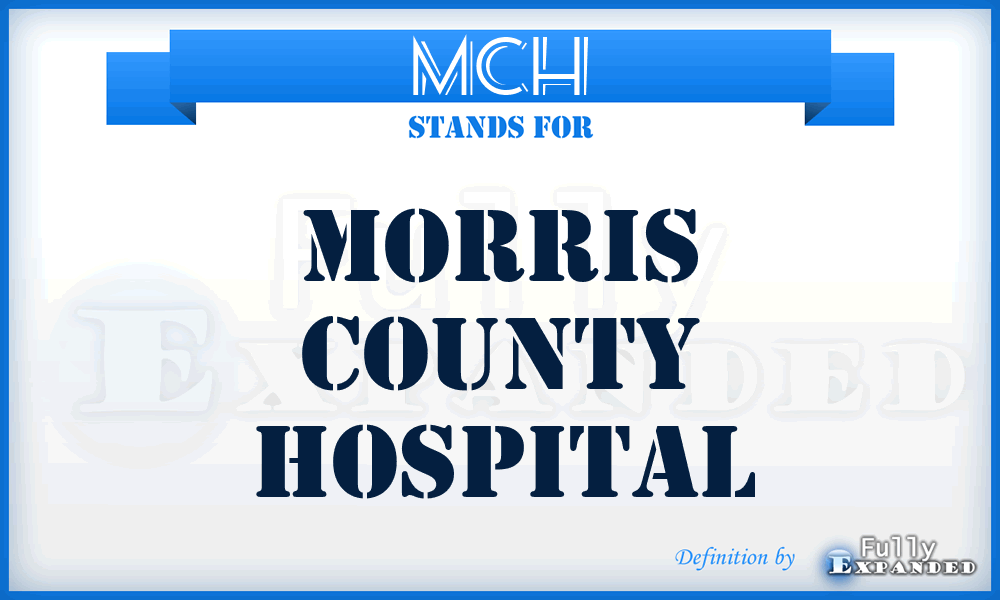 MCH - Morris County Hospital