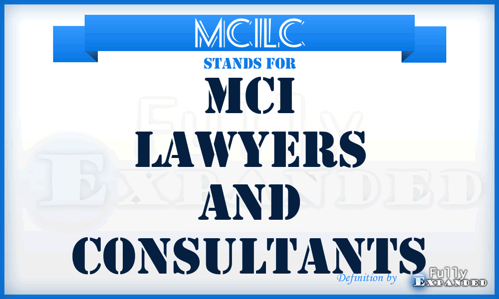 MCILC - MCI Lawyers and Consultants