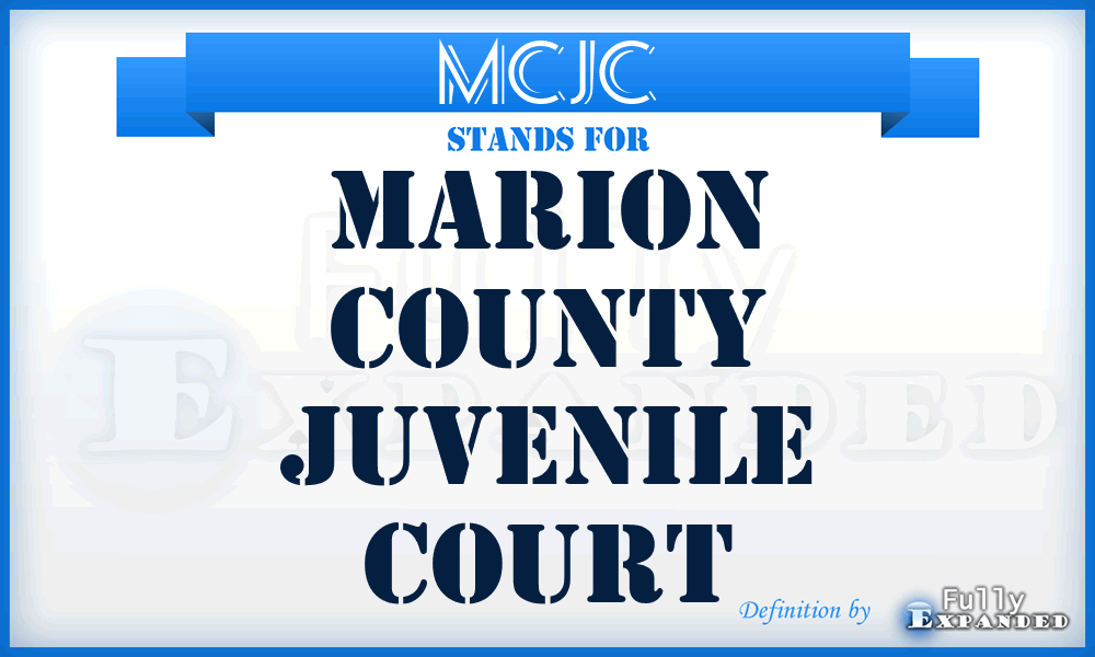 MCJC - Marion County Juvenile Court