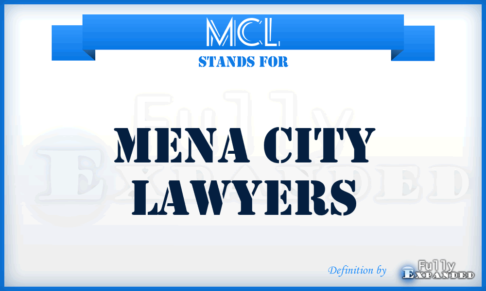 MCL - Mena City Lawyers