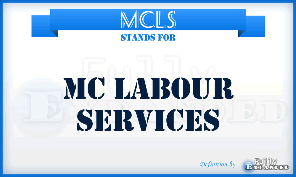 MCLS - MC Labour Services