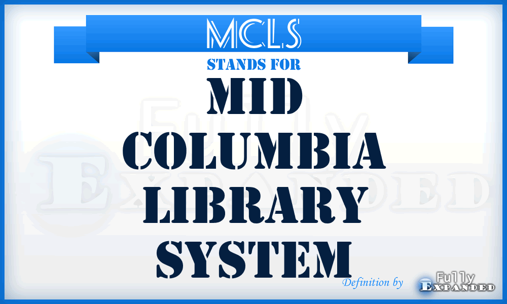 MCLS - Mid Columbia Library System