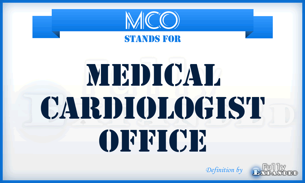 MCO - Medical Cardiologist Office