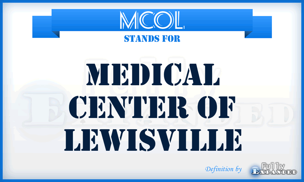 MCOL - Medical Center Of Lewisville