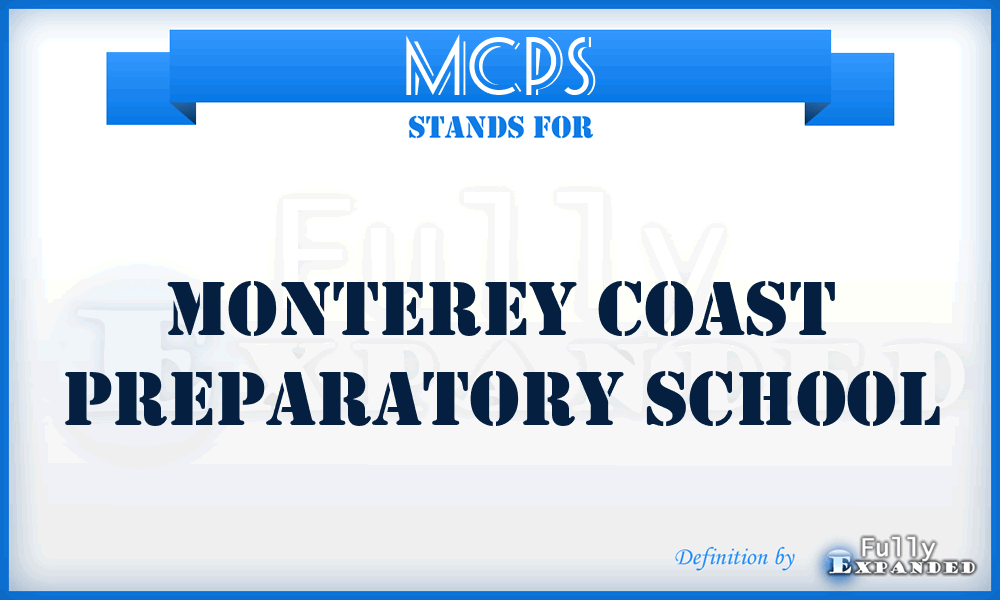 MCPS - Monterey Coast Preparatory School