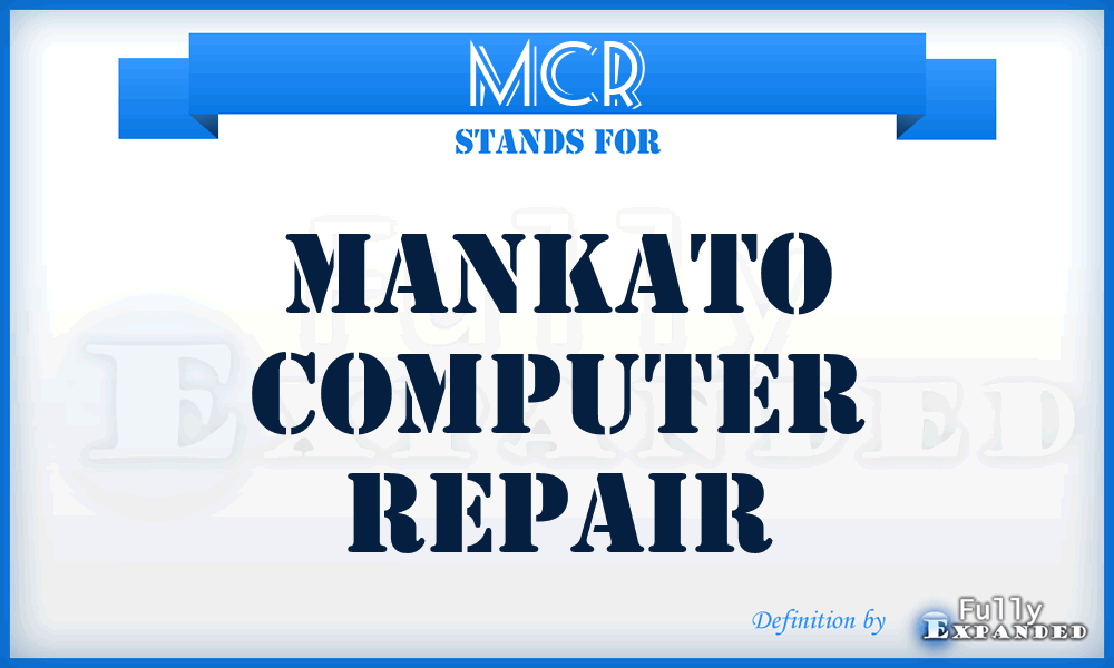 MCR - Mankato Computer Repair