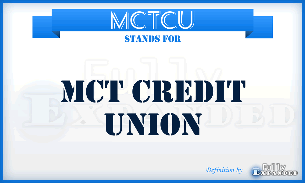 MCTCU - MCT Credit Union
