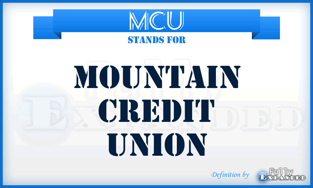 MCU - Mountain Credit Union