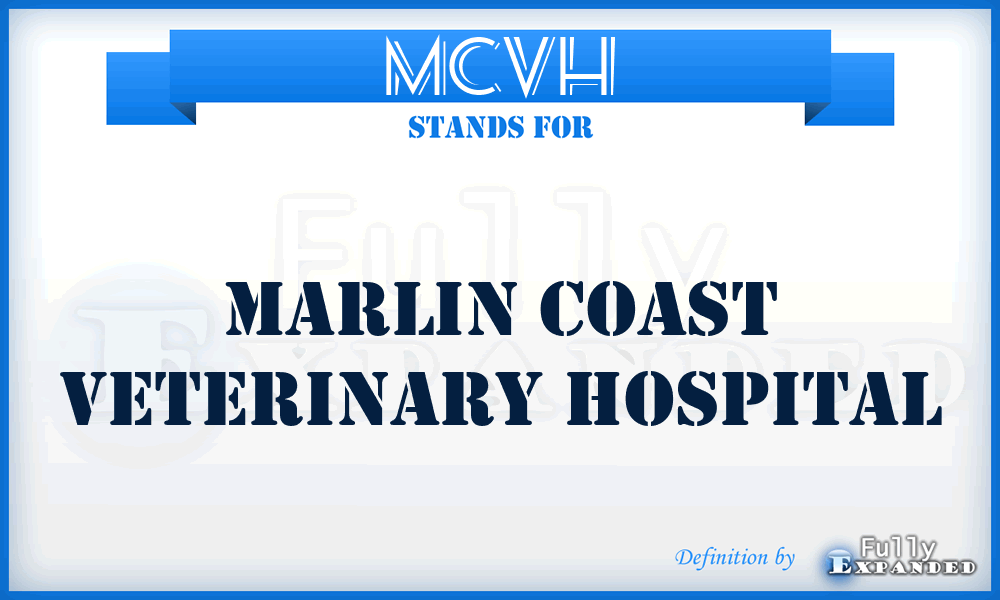 MCVH - Marlin Coast Veterinary Hospital
