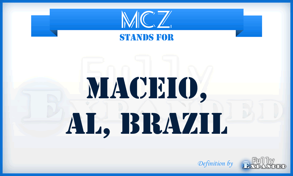 MCZ - Maceio, AL, Brazil