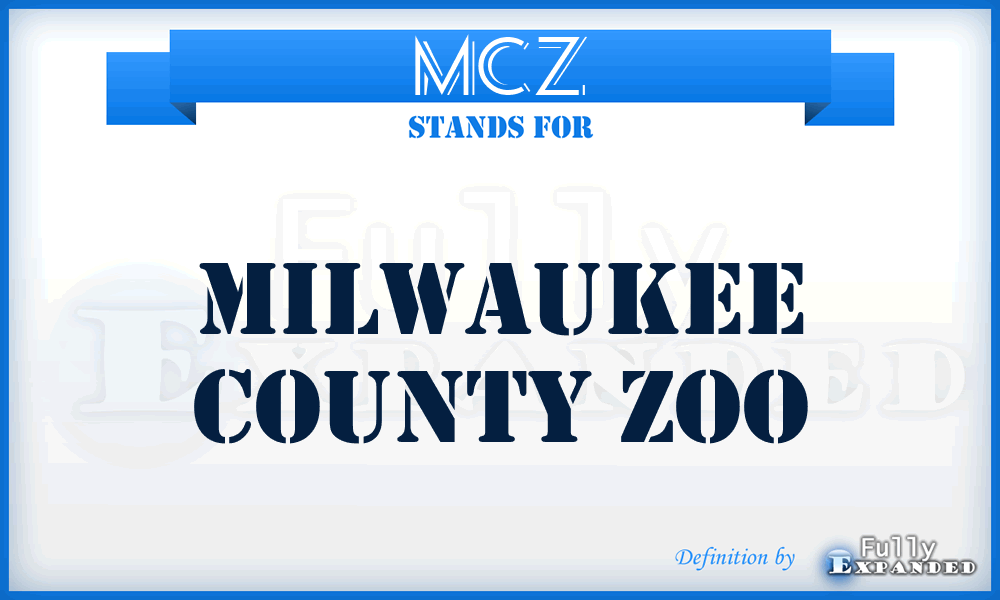 MCZ - Milwaukee County Zoo