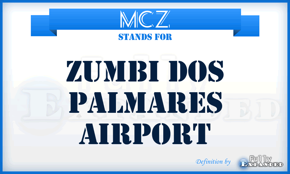 MCZ - Zumbi Dos Palmares airport
