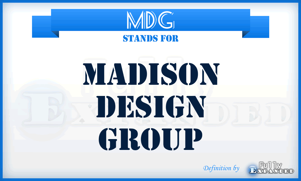 MDG - Madison Design Group