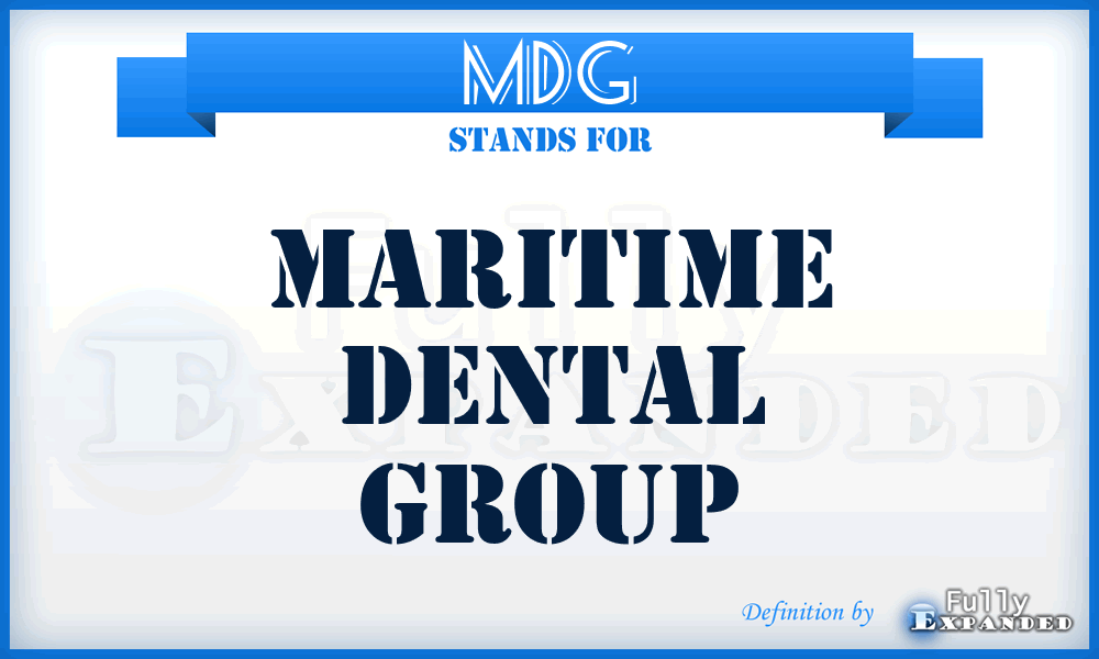 MDG - Maritime Dental Group