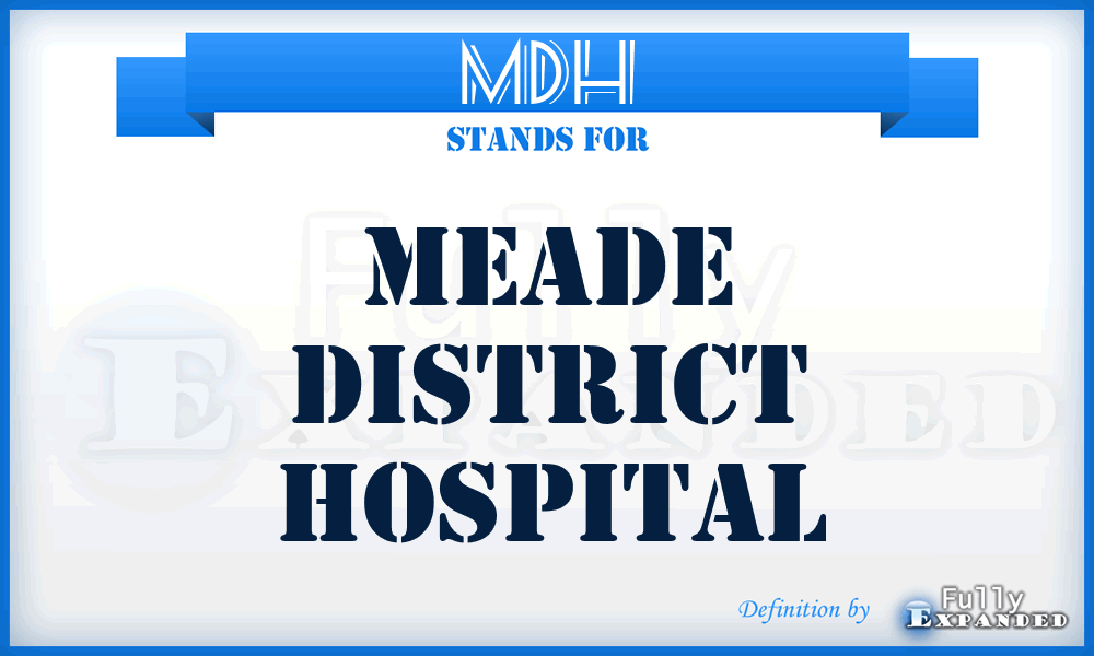 MDH - Meade District Hospital