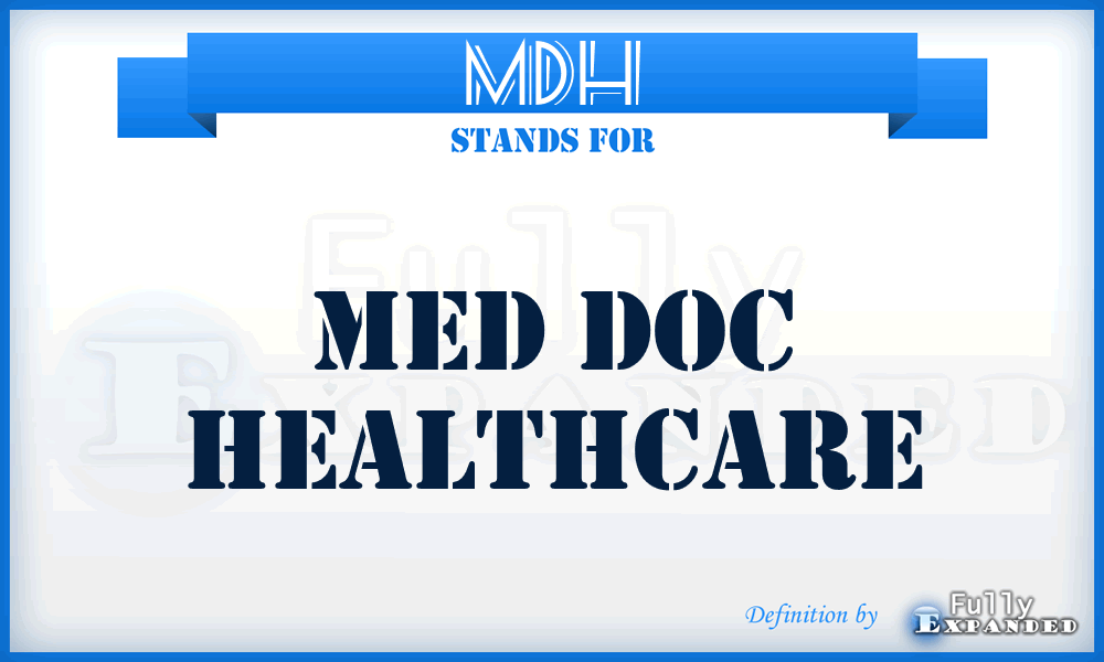 MDH - Med Doc Healthcare