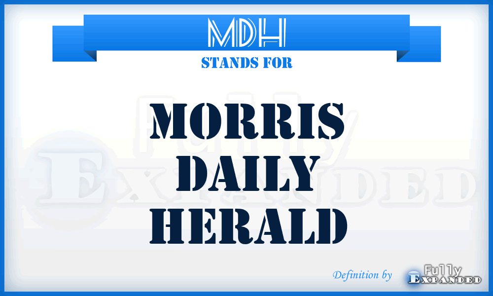 MDH - Morris Daily Herald
