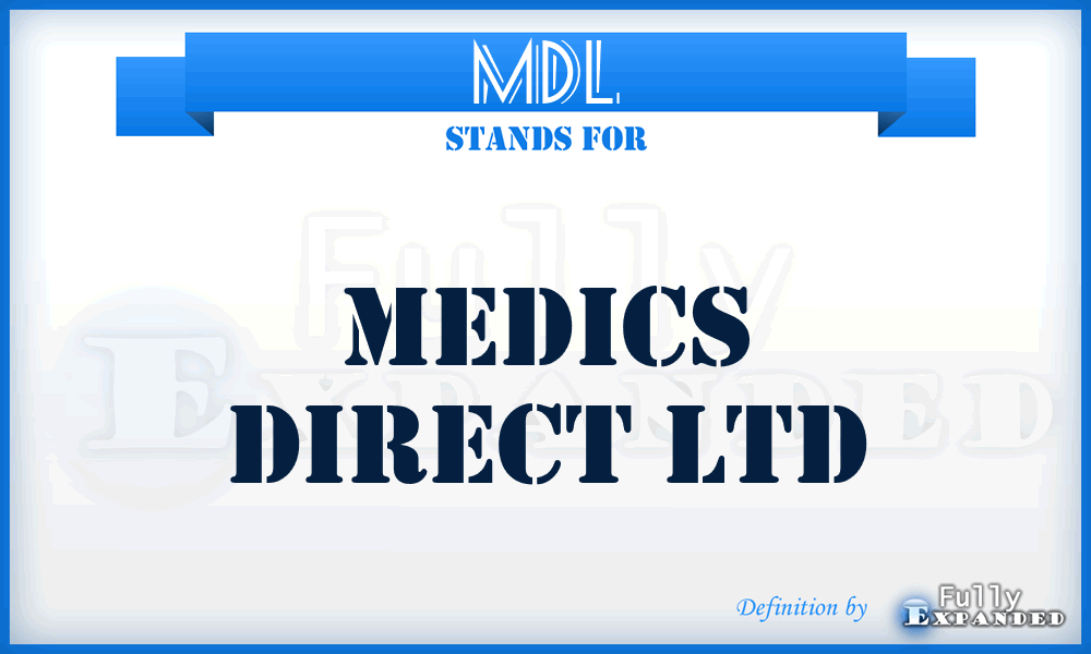 MDL - Medics Direct Ltd