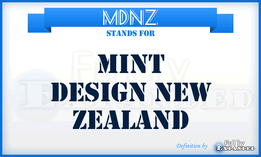 MDNZ - Mint Design New Zealand