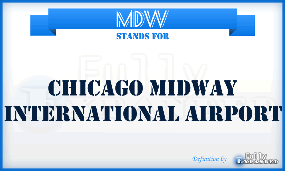 MDW - Chicago Midway International airport