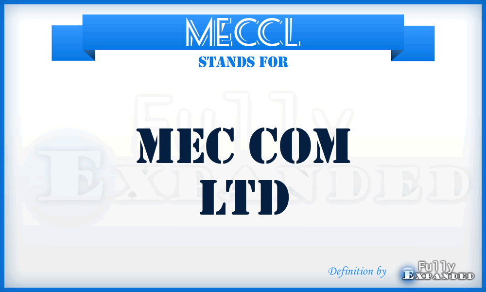MECCL - MEC Com Ltd