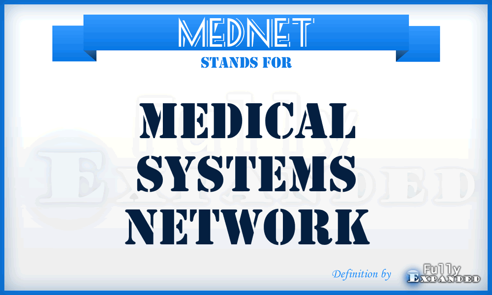 MEDNET - medical systems network