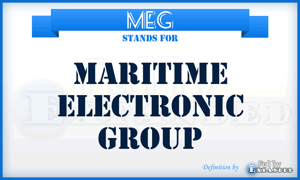 MEG - Maritime Electronic Group