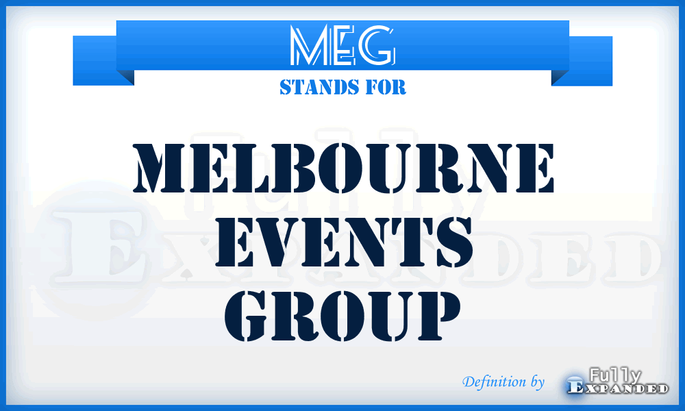 MEG - Melbourne Events Group