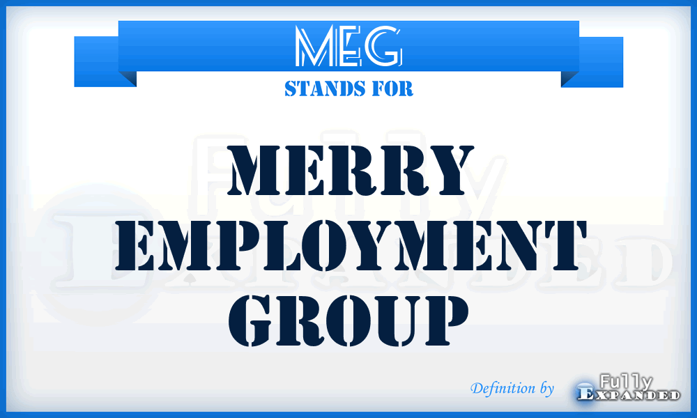 MEG - Merry Employment Group