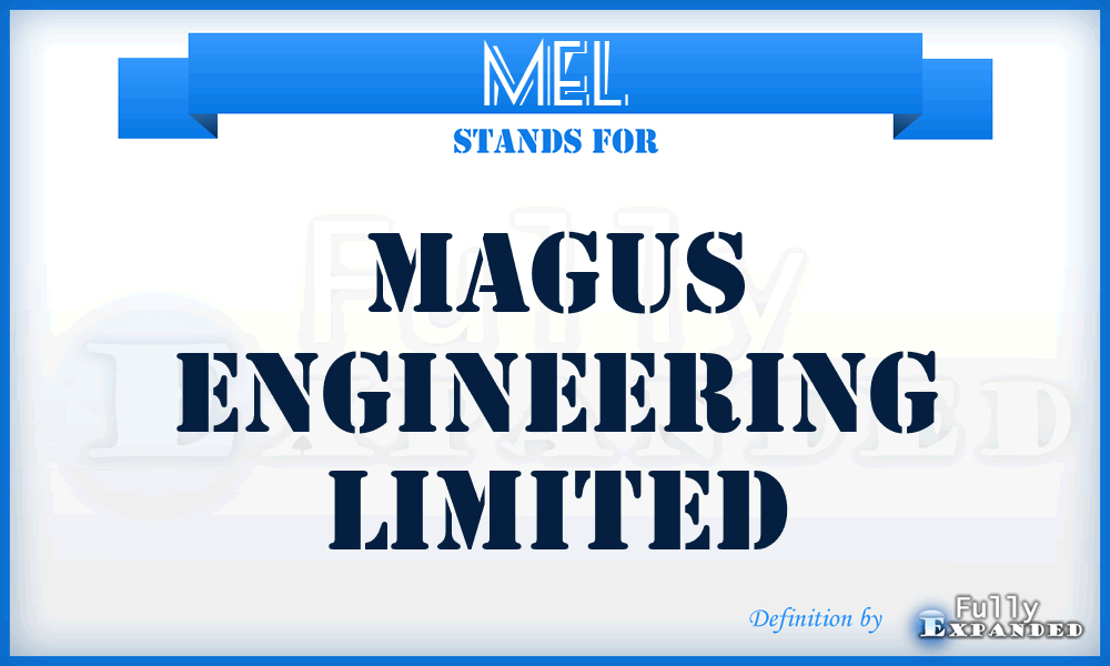 MEL - Magus Engineering Limited