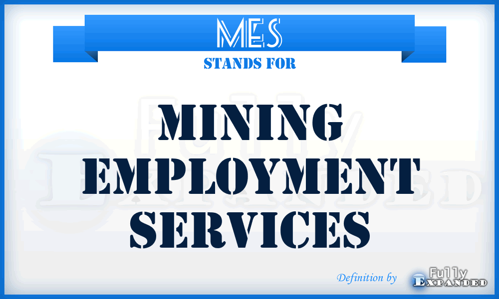 MES - Mining Employment Services