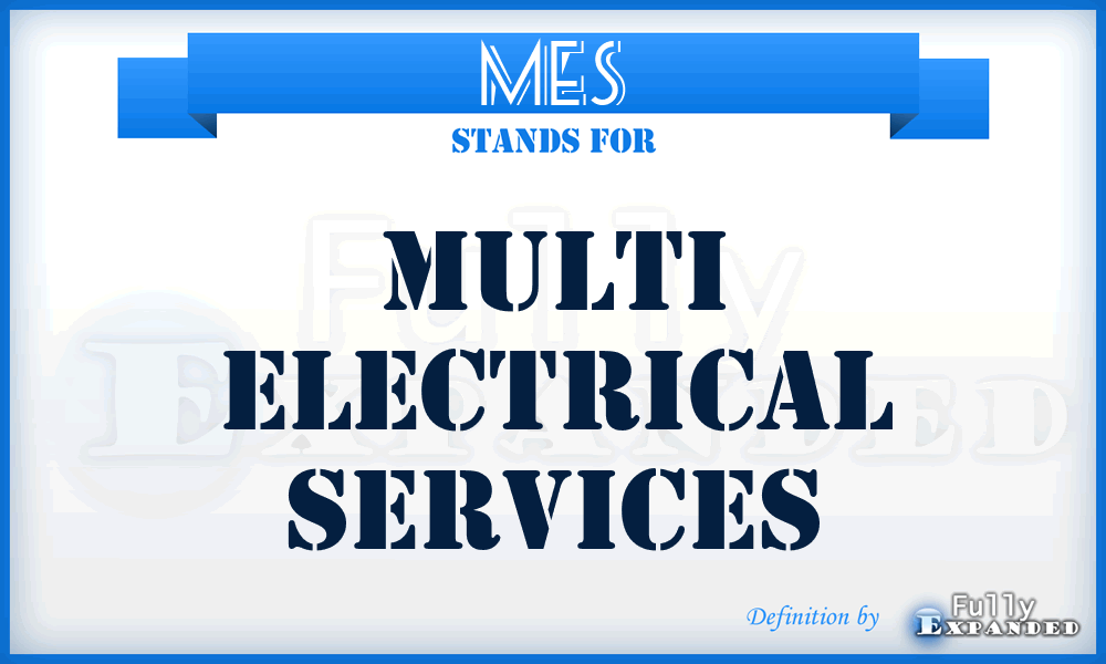 MES - Multi Electrical Services