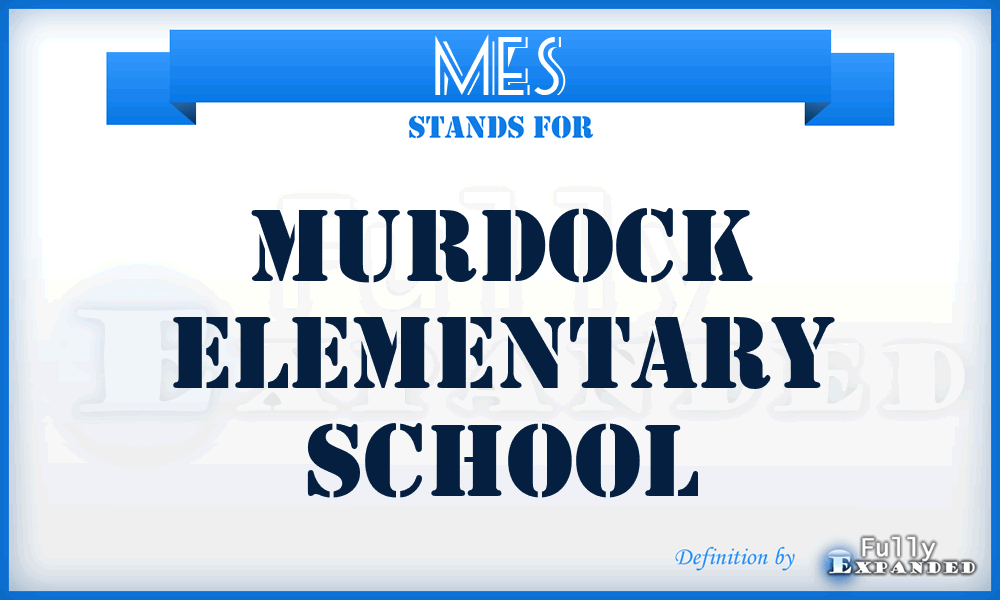 MES - Murdock Elementary School