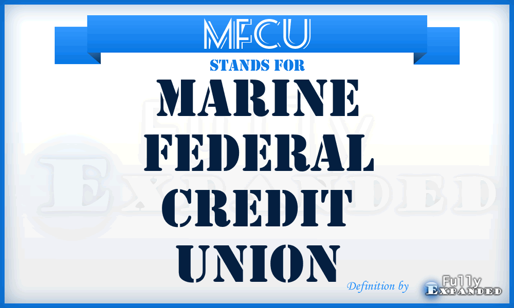 MFCU - Marine Federal Credit Union