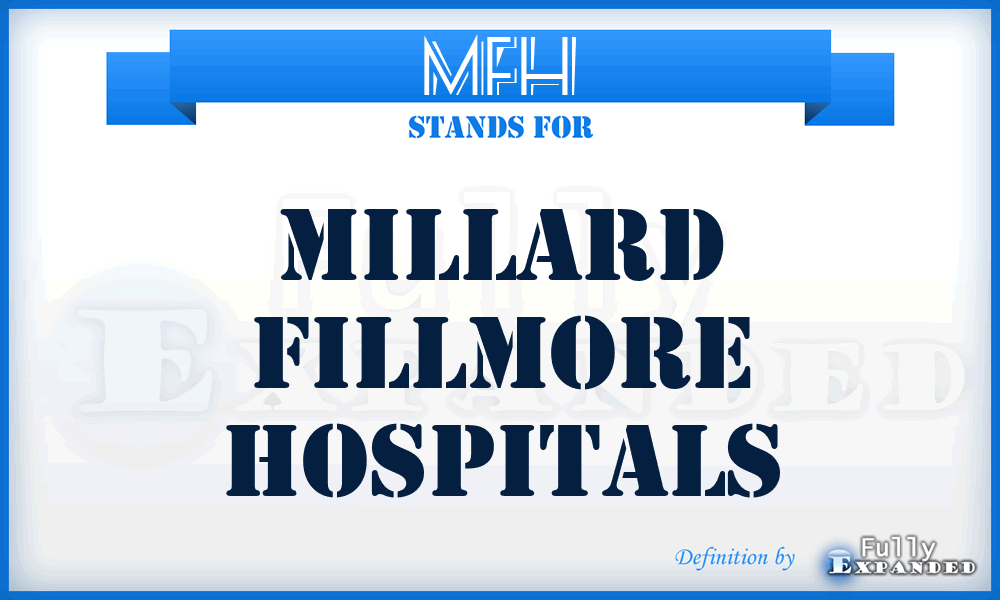 MFH - Millard Fillmore Hospitals