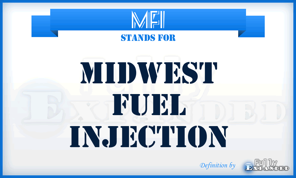 MFI - Midwest Fuel Injection